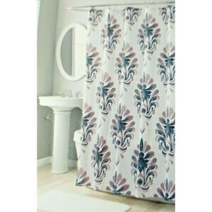 Nicole Miller New York Shower Curtain Emery  72 x 72 - NEW Beige/Brown/Black NEW